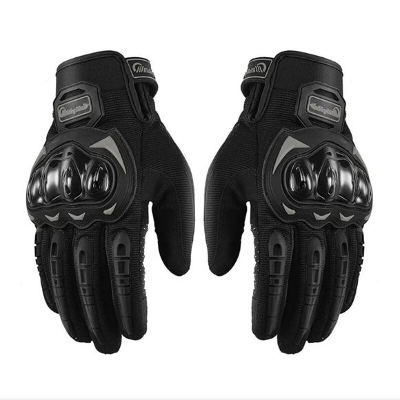 Men (ExyFunShop) Other - Motorcycle Gloves for Men Women Full Finger Touchscreen Motorbike Riding Gloves